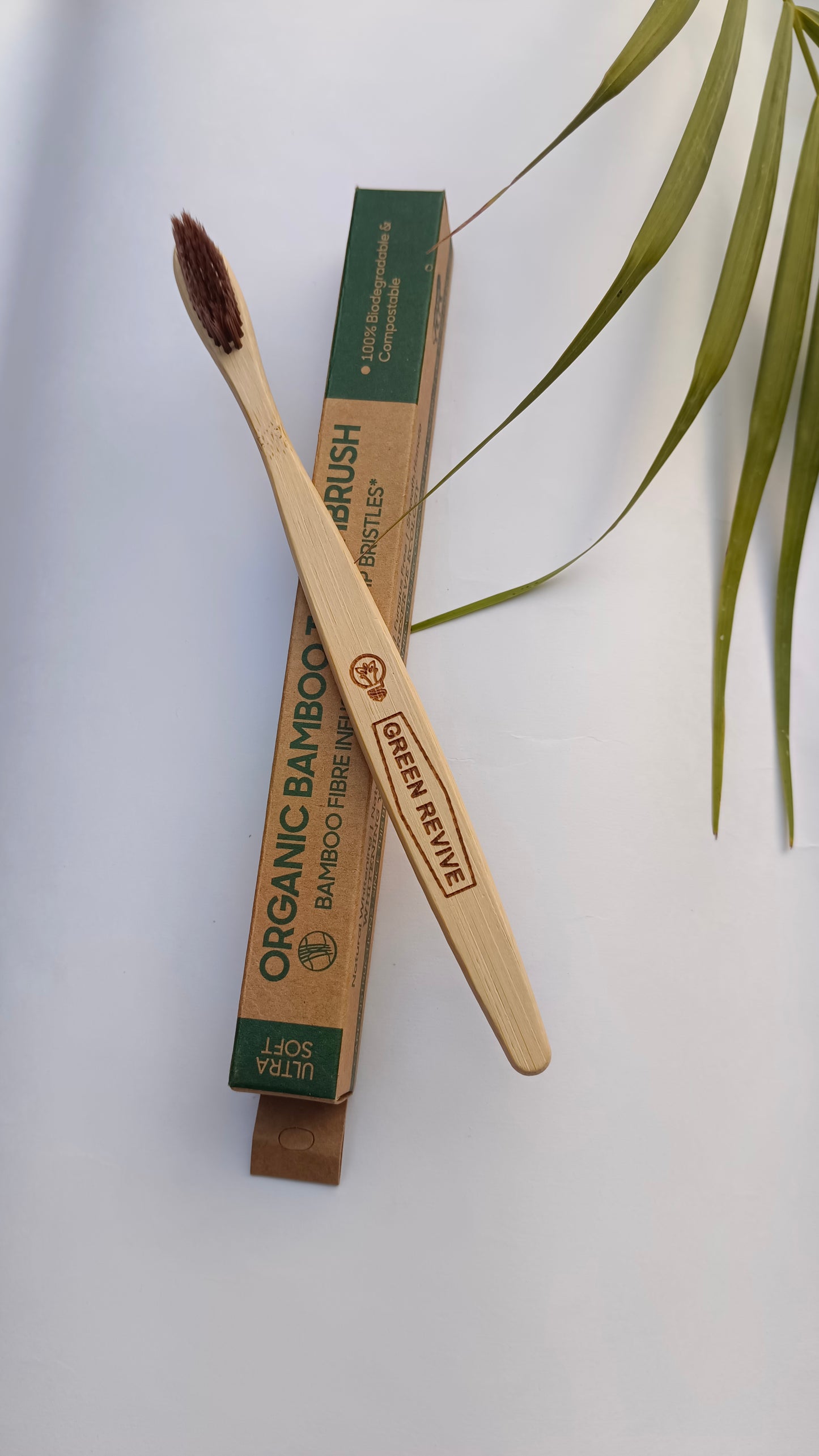Green Reviver's Bamboo Toothbrush for Sensitive Teeth