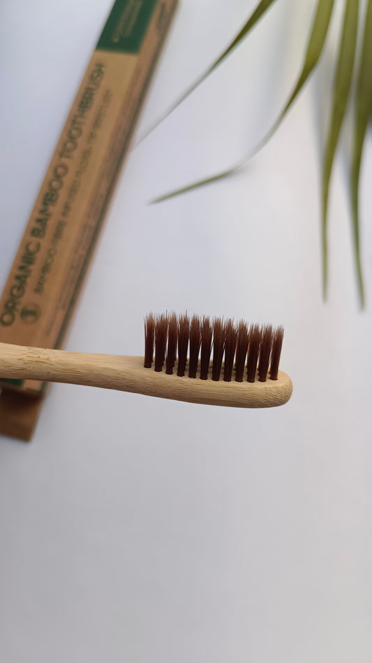 Green Reviver's Bamboo Toothbrush for Sensitive Teeth