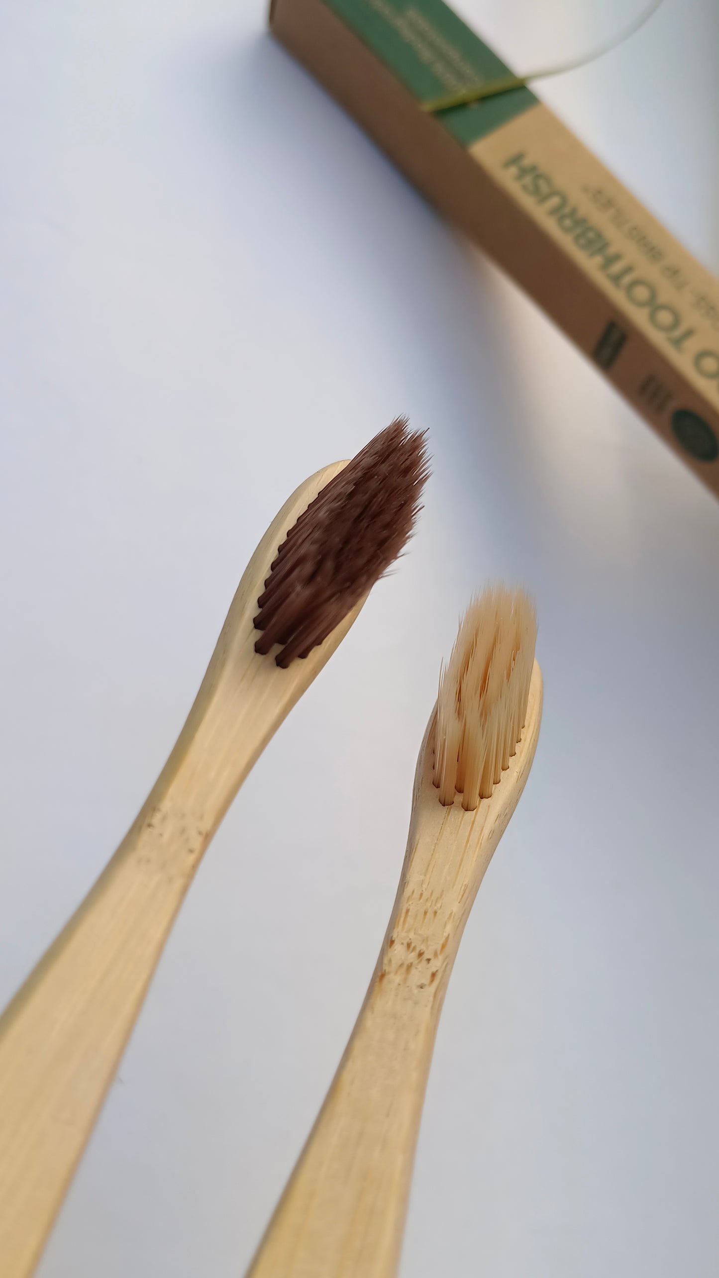 Bamboo Toothbrush For Sensitive Teeth |fiber bristles | Extra Soft cleaner brush