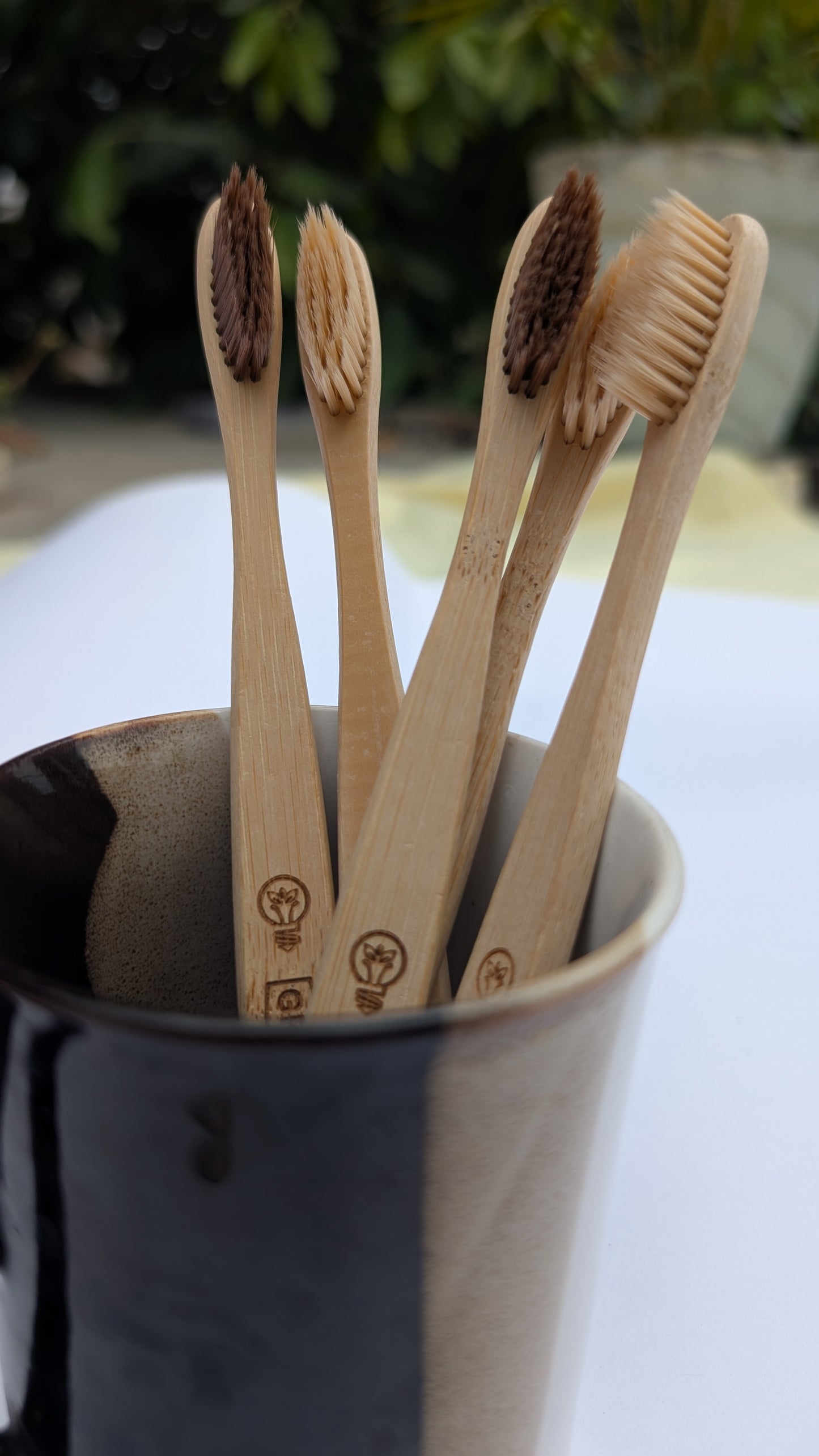 Bamboo Toothbrush For Sensitive Teeth |fiber bristles | Extra Soft cleaner brush