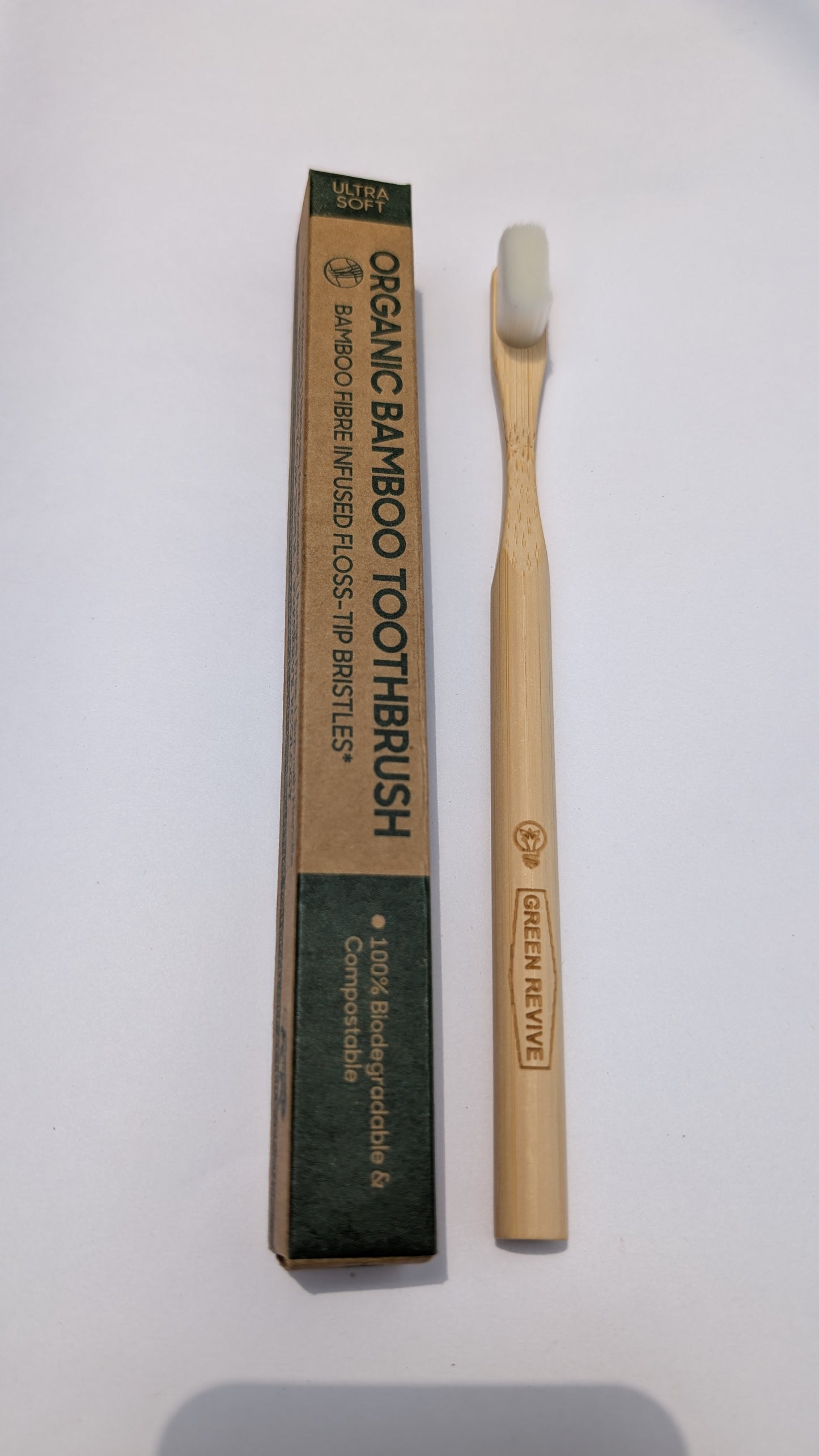 Premium Bamboo Toothbrush For Sensitive Teeth |Nano Bristles | extra soft Brush