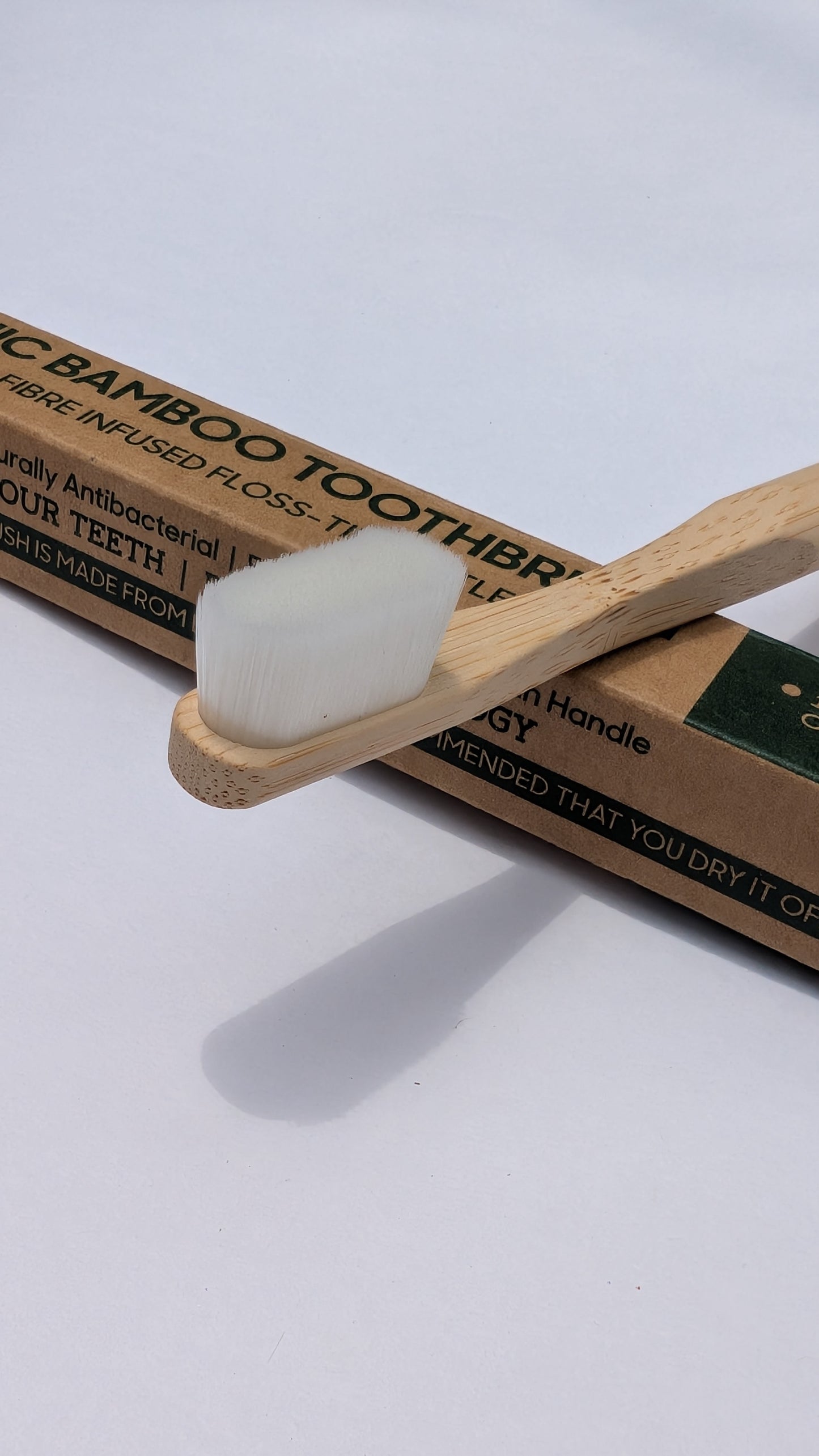 Premium Bamboo Toothbrush For Sensitive Teeth |Nano Bristles | extra soft Brush