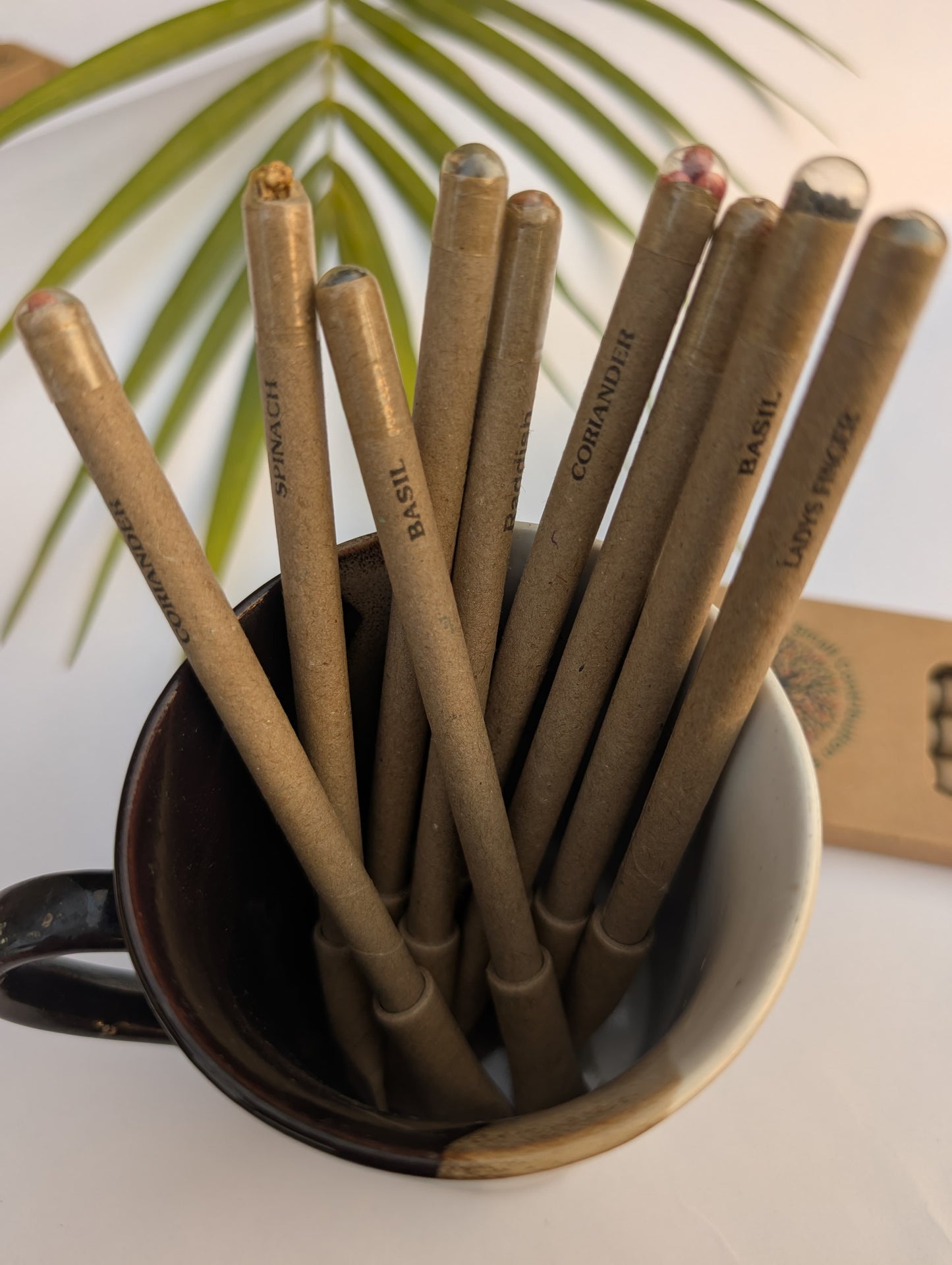 Plantable Seed Paper Pen | Eco-Friendly Recycled Paper Pen - Sustainable Writing Tool