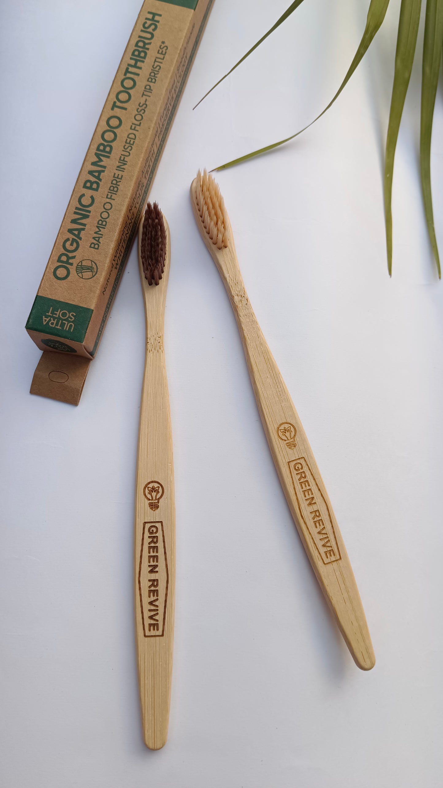 Green Reviver's Bamboo Toothbrush for Sensitive Teeth