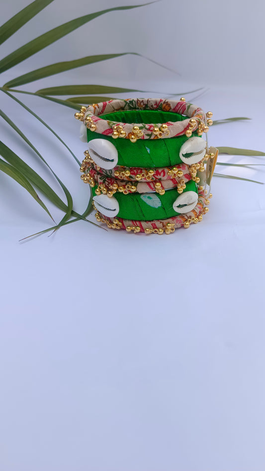 Fabric Bangle || Upcycled and Handmade