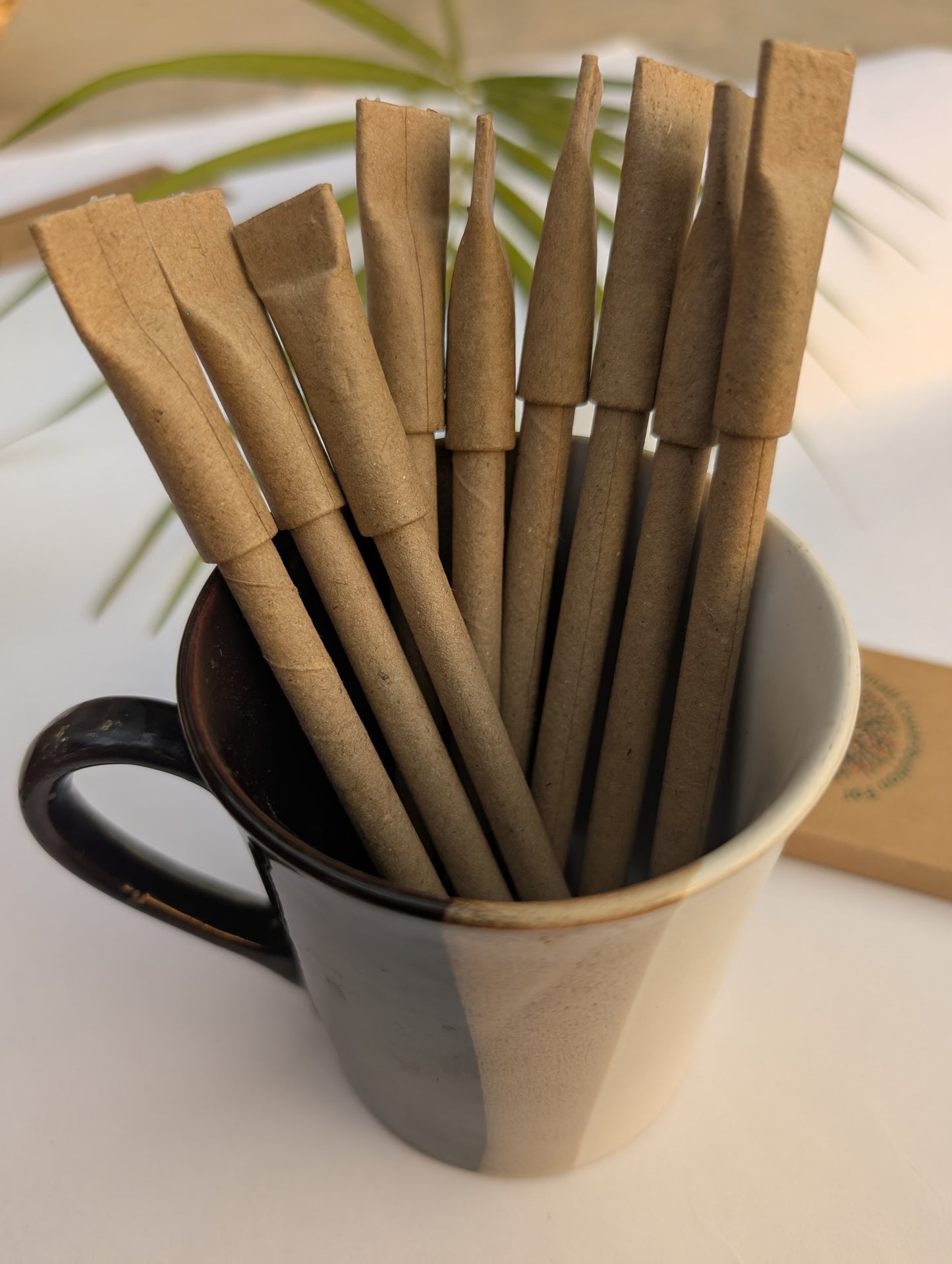 Plantable Seed Paper Pen | Eco-Friendly Recycled Paper Pen - Sustainable Writing Tool